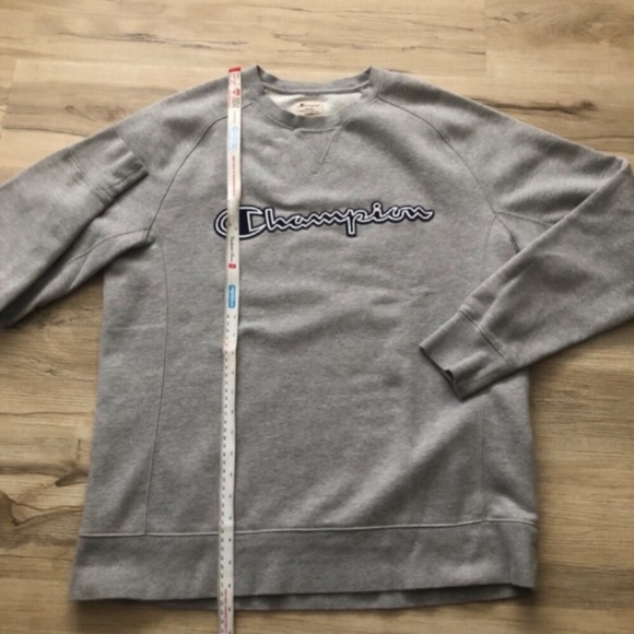 Grey Champion Crewneck Pullover Sweater - Picture 5 of 6